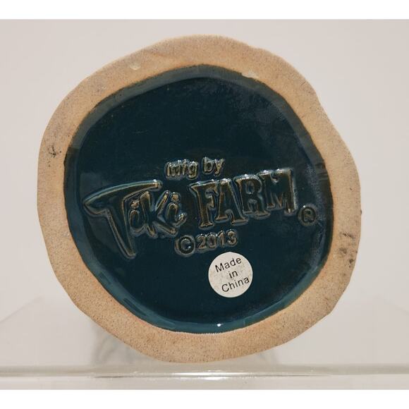 New Rare EL CARIBE Bar Pasadena Tiki Mug Mermaid Sea Crab Skull By TIKI FARM - Picture 8 of 13